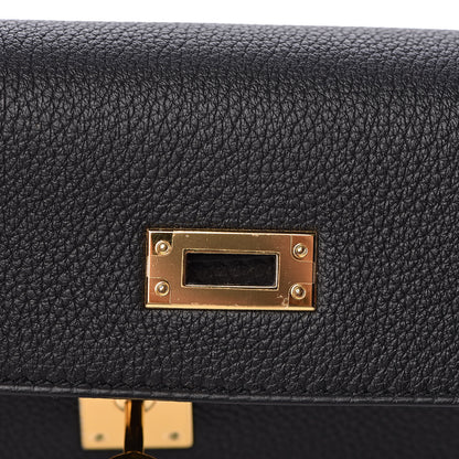Hermes Togo Kelly Retourne 25 Black 22 of 34