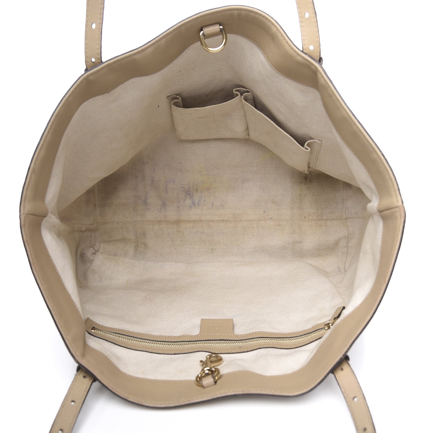 Gucci GG Supreme Monogram Medium Nice Tote Beige 5 of 20