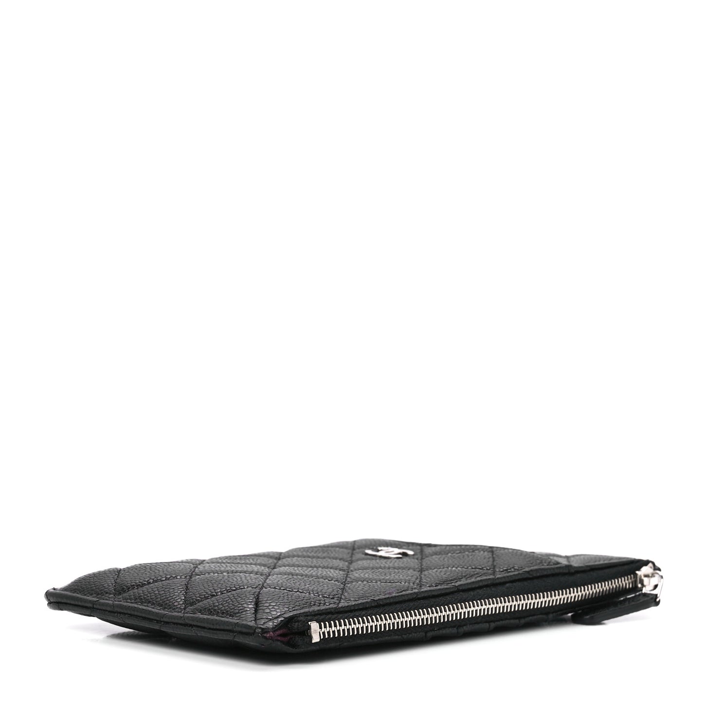 Caviar Quilted Classic iPhone Pouch Black