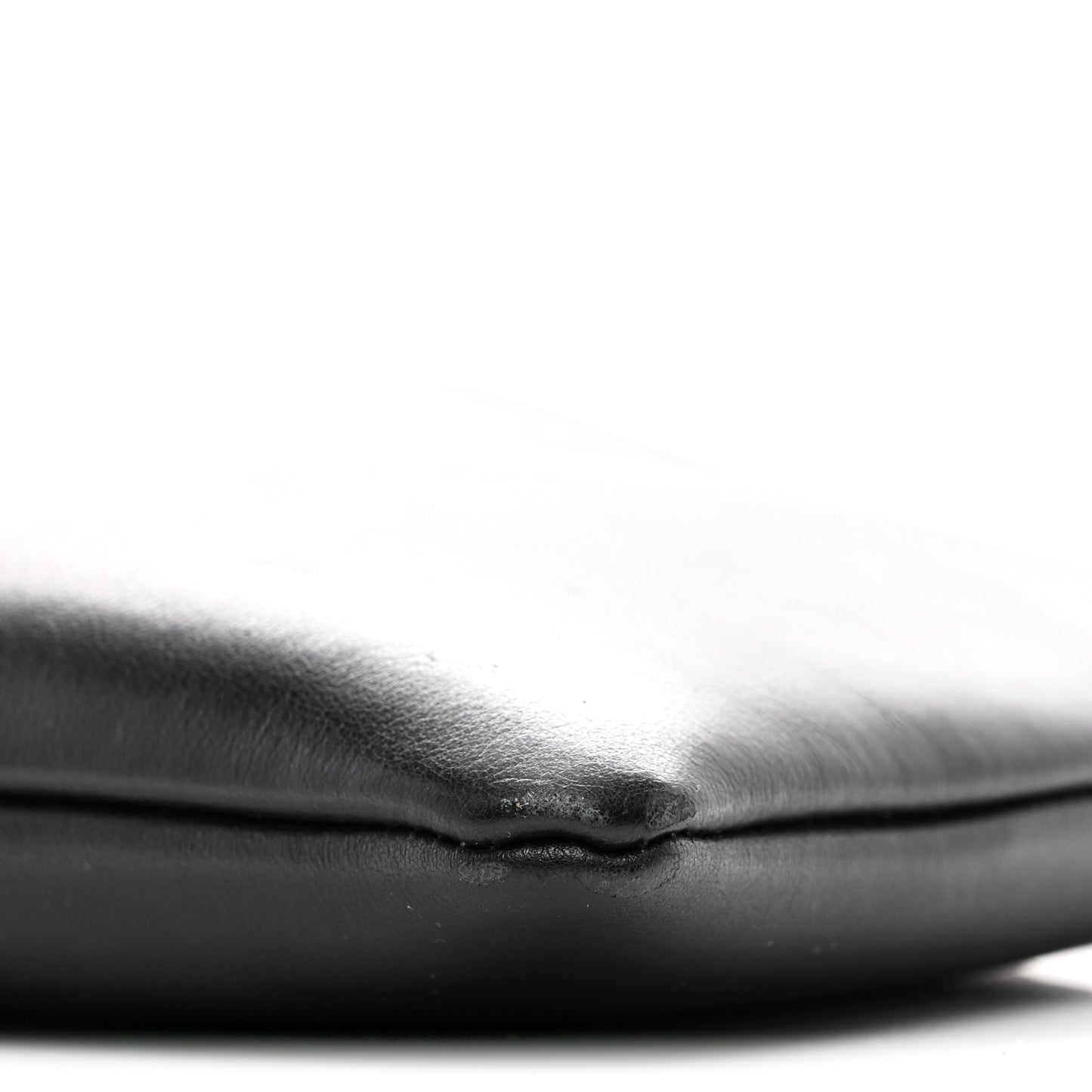 Vitello Mini Crossbody Pouch Black
