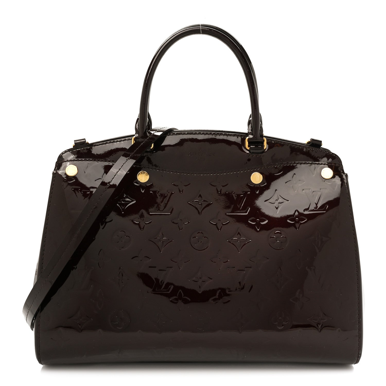 Louis Vuitton Vernis Brea MM NM Amarante 1 of 9