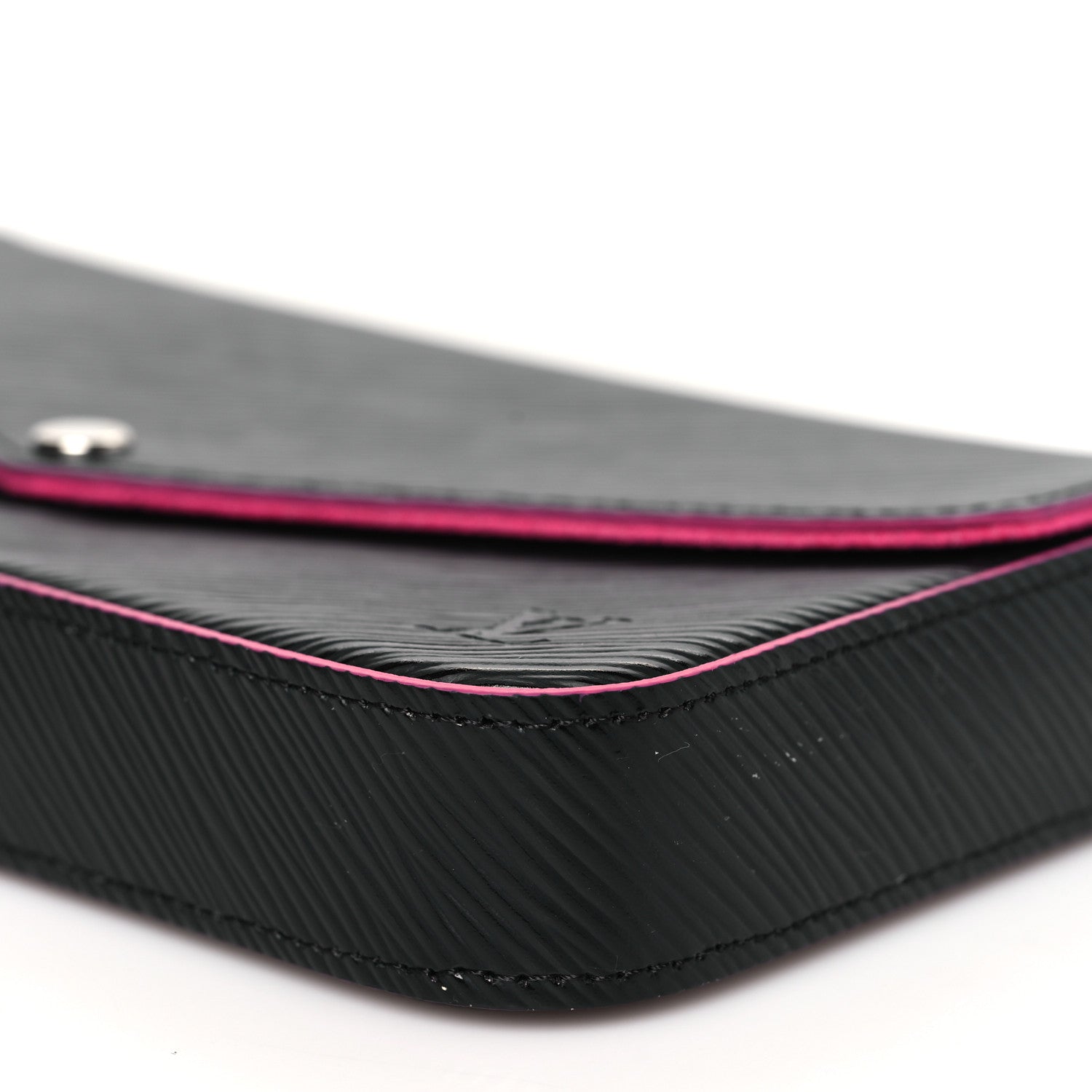 Louis Vuitton Epi Pochette Felicie Black Hot Pink 10 of 11
