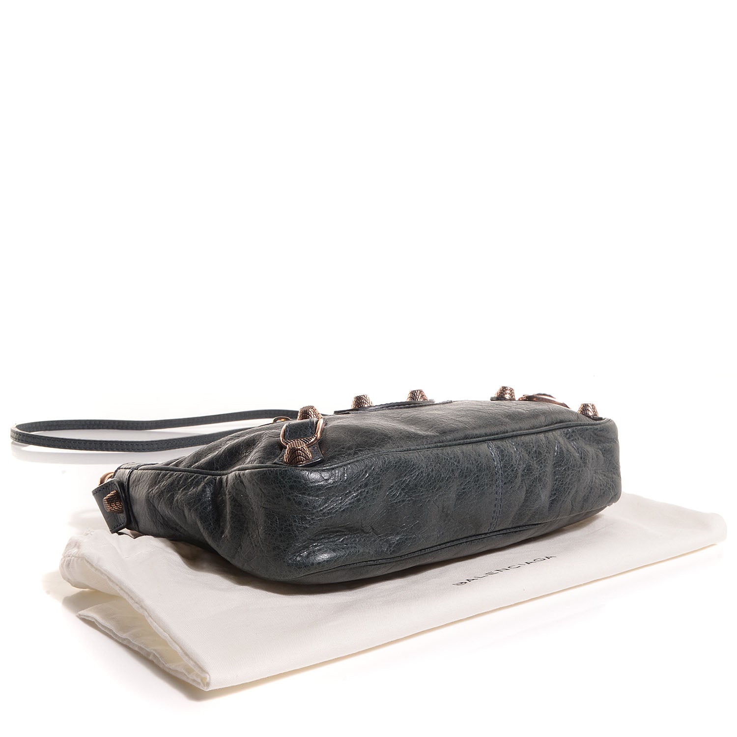 Balenciaga Agneau Giant 12 Rose Gold Hardware Hip Anthracite 5 of 11