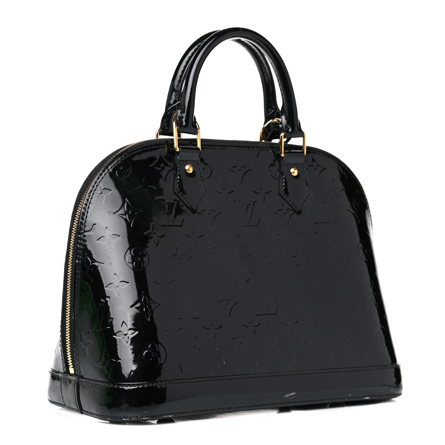 Louis Vuitton Vernis Alma PM Noir Magnetique 3 of 18