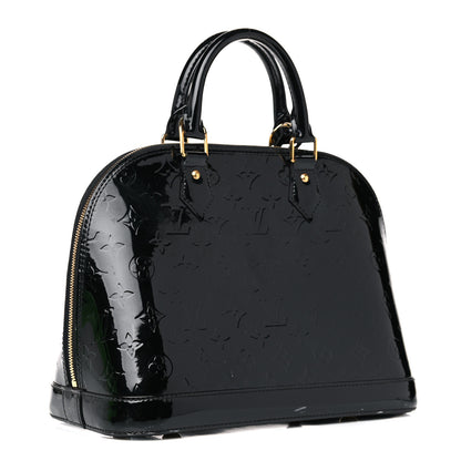 Louis Vuitton Vernis Alma PM Noir Magnetique 3 of 18