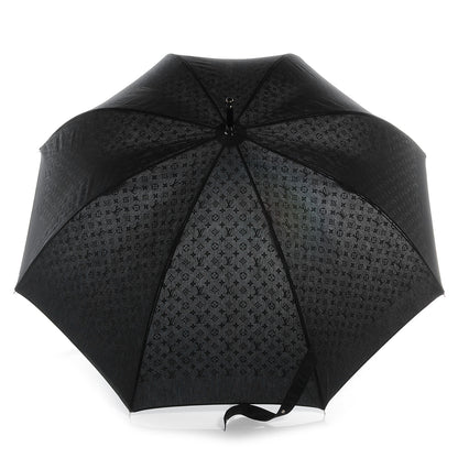 Louis Vuitton Monogram Parasol Parapluie Umbrella Black 3 of 8