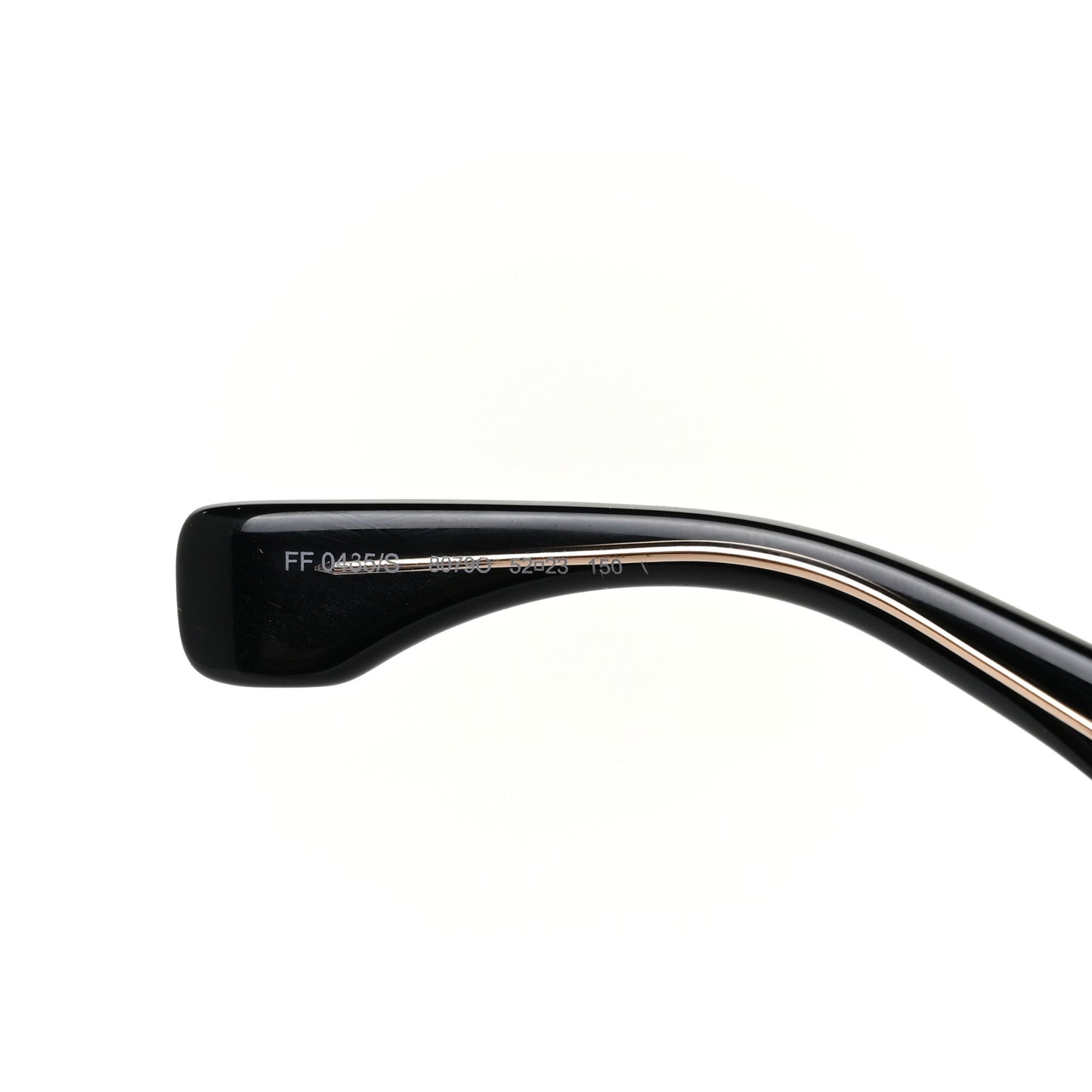 Acetate Cat Eye Sunglasses FF0435/S Black