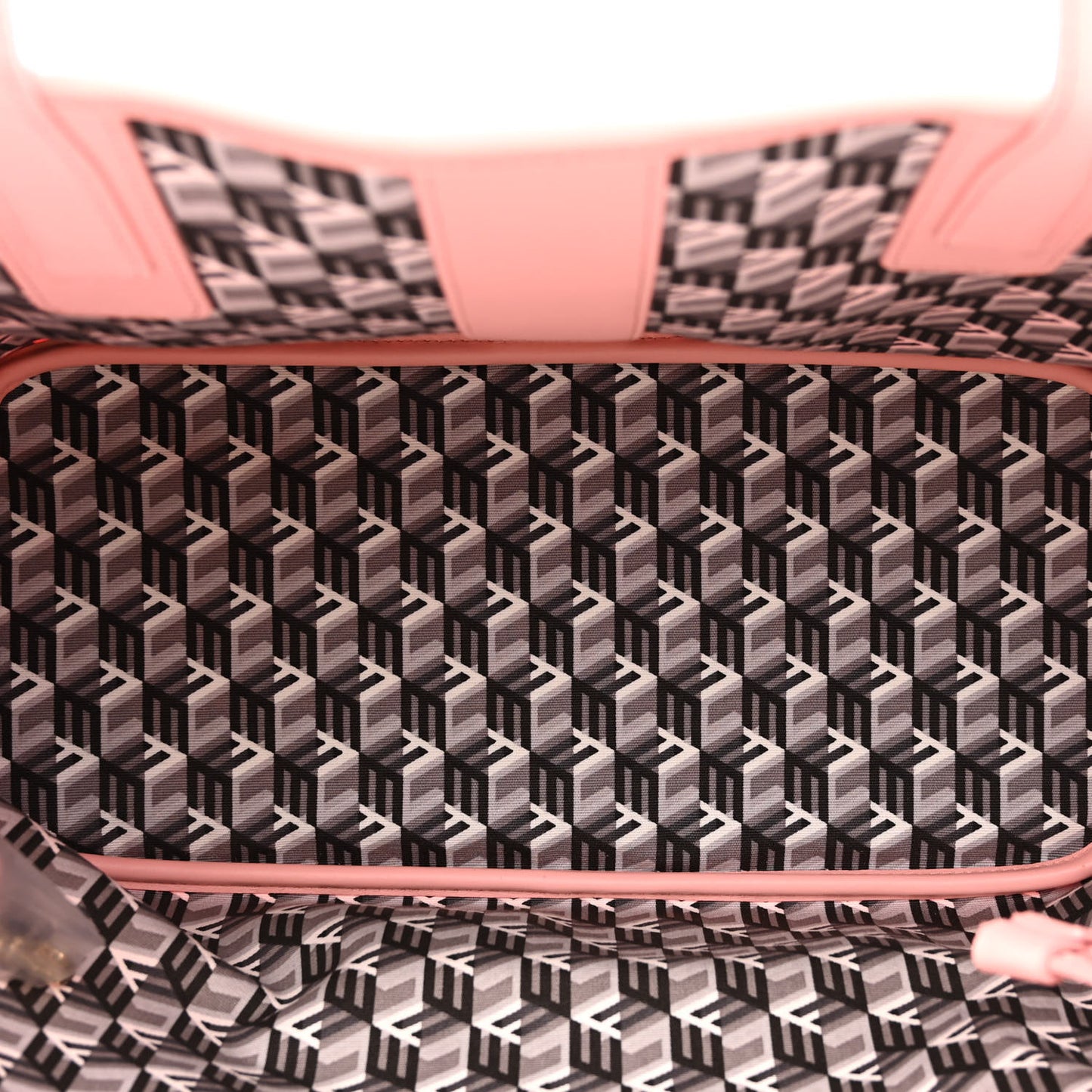 Visetos Medium Liz Reversible Shopper Tote Pink