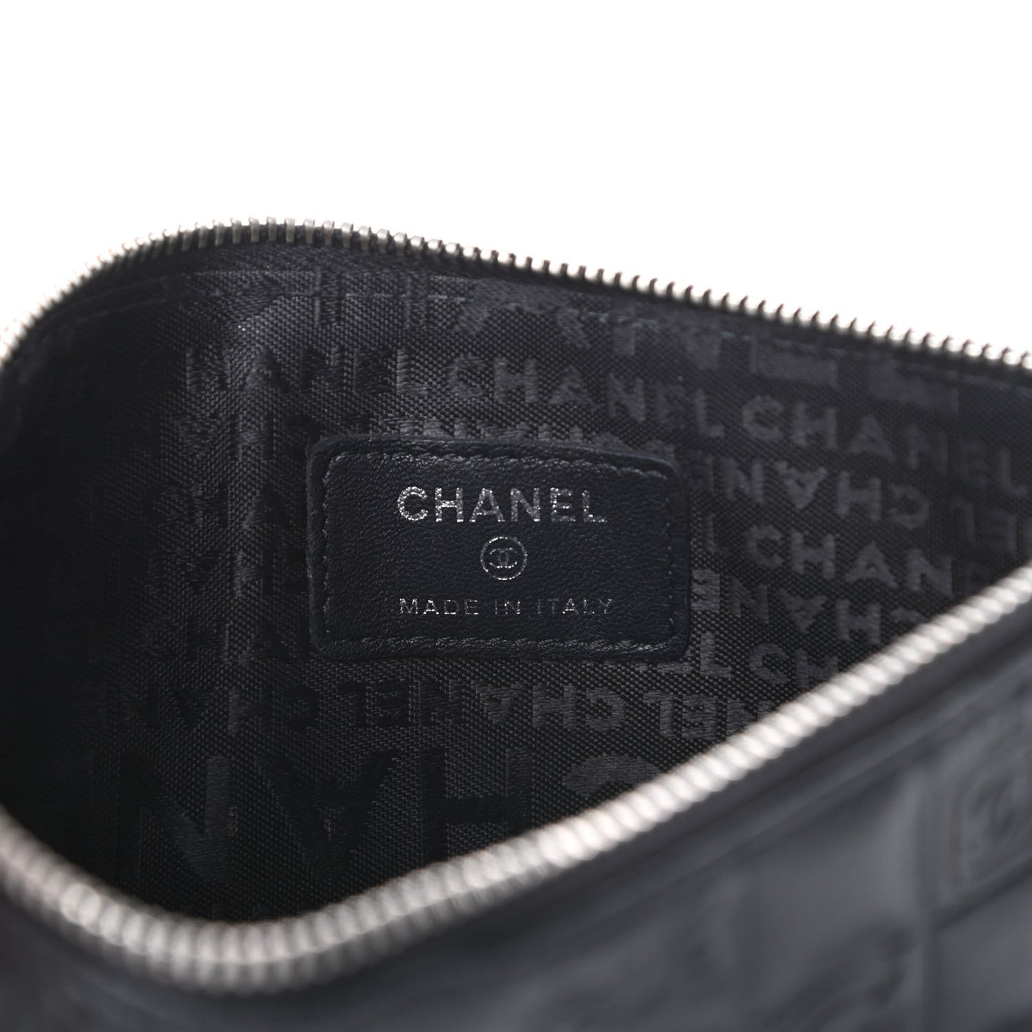 Lambskin Precious Symbols Pochette Black