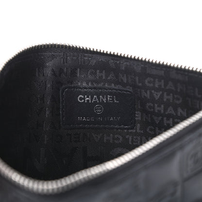 Chanel Lambskin Precious Symbols Pochette Black 6 of 11