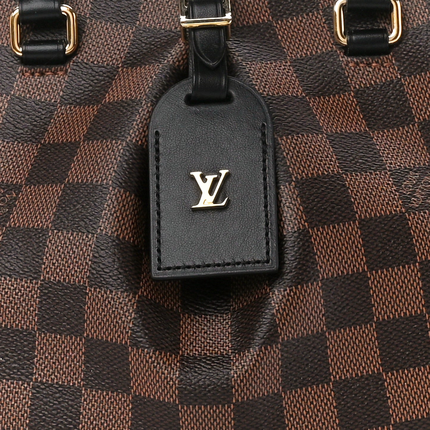 Damier Ebene Odeon Tote PM Black