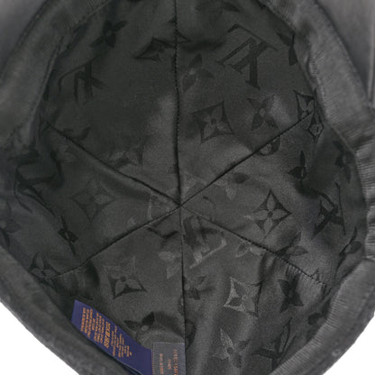 Louis Vuitton Wool Silk Monogram Endless Cap L Black 7 of 8