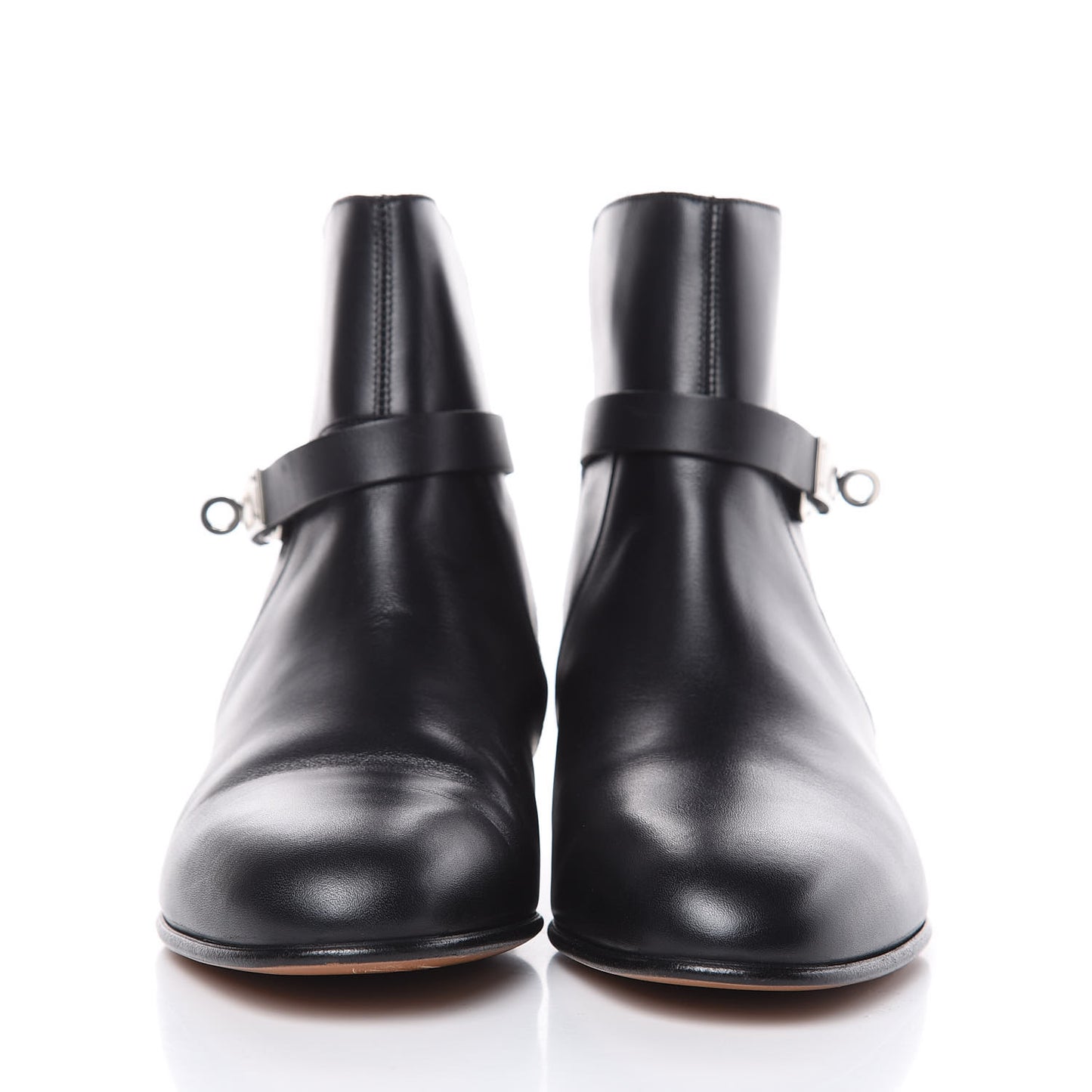 Calfskin Neo Low Boots 39 Black