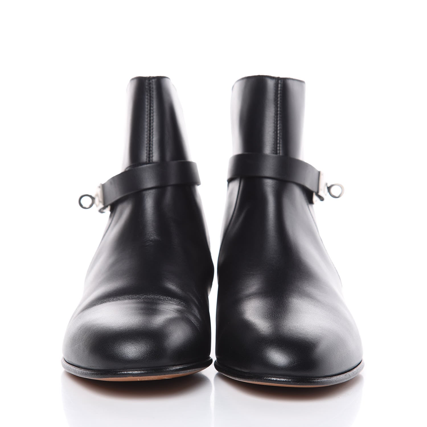Hermes Calfskin Neo Low Boots 39 Black 2 of 12