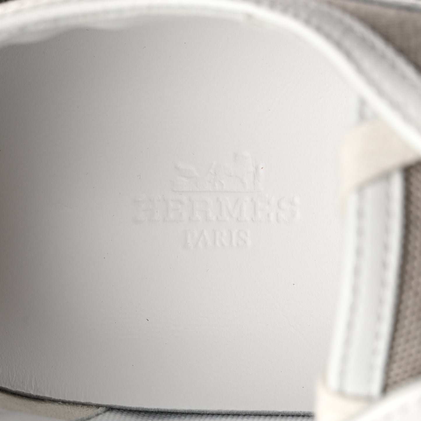 Canvas Calfskin Get Sneakers 38 Prunoir Blanc
