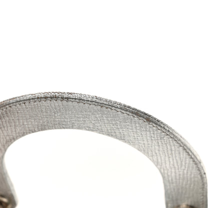 Christian Dior Metallic Grained Calfskin Cannage Small Lucky Badges My Lady Dior Silver 13 of 14