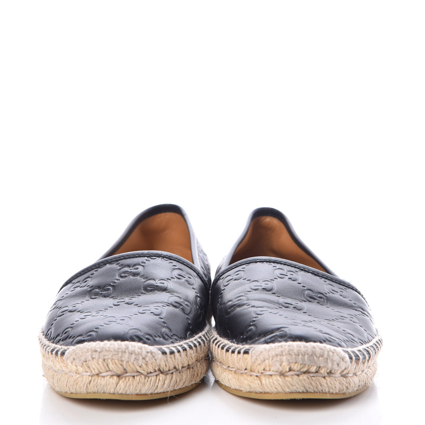Guccissima Signature Espadrilles 39.5 Black
