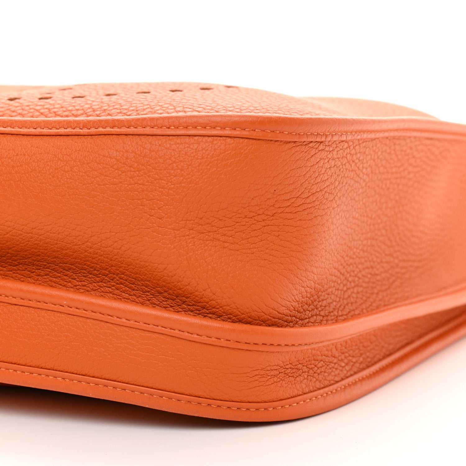 Hermes Taurillon Clemence Evelyne III GM Orange 11 of 11