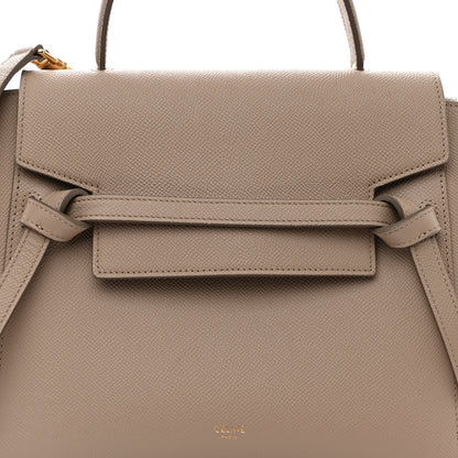 Celine Grained Calfskin Micro Belt Bag Light Taupe 8 of 11