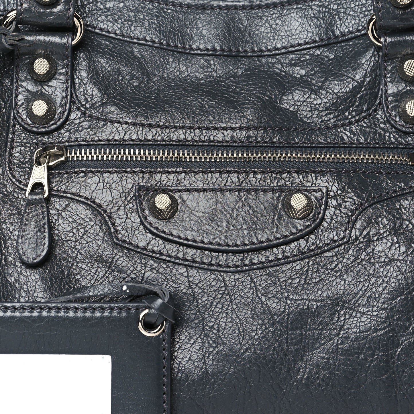 Agneau Giant 12 Silver Hardware City Gris Fossile