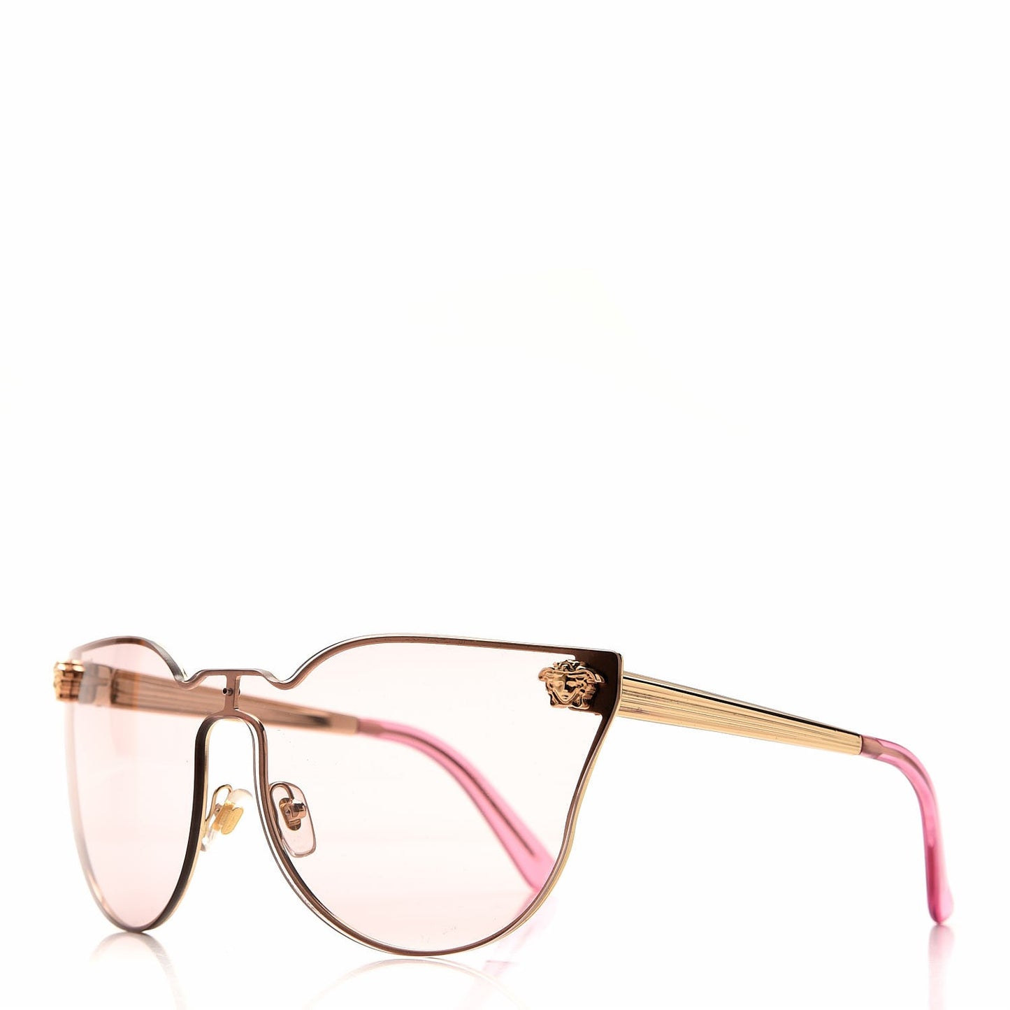 Medusa Cat Eye JJ Sunglasses 2120 Pink Gold