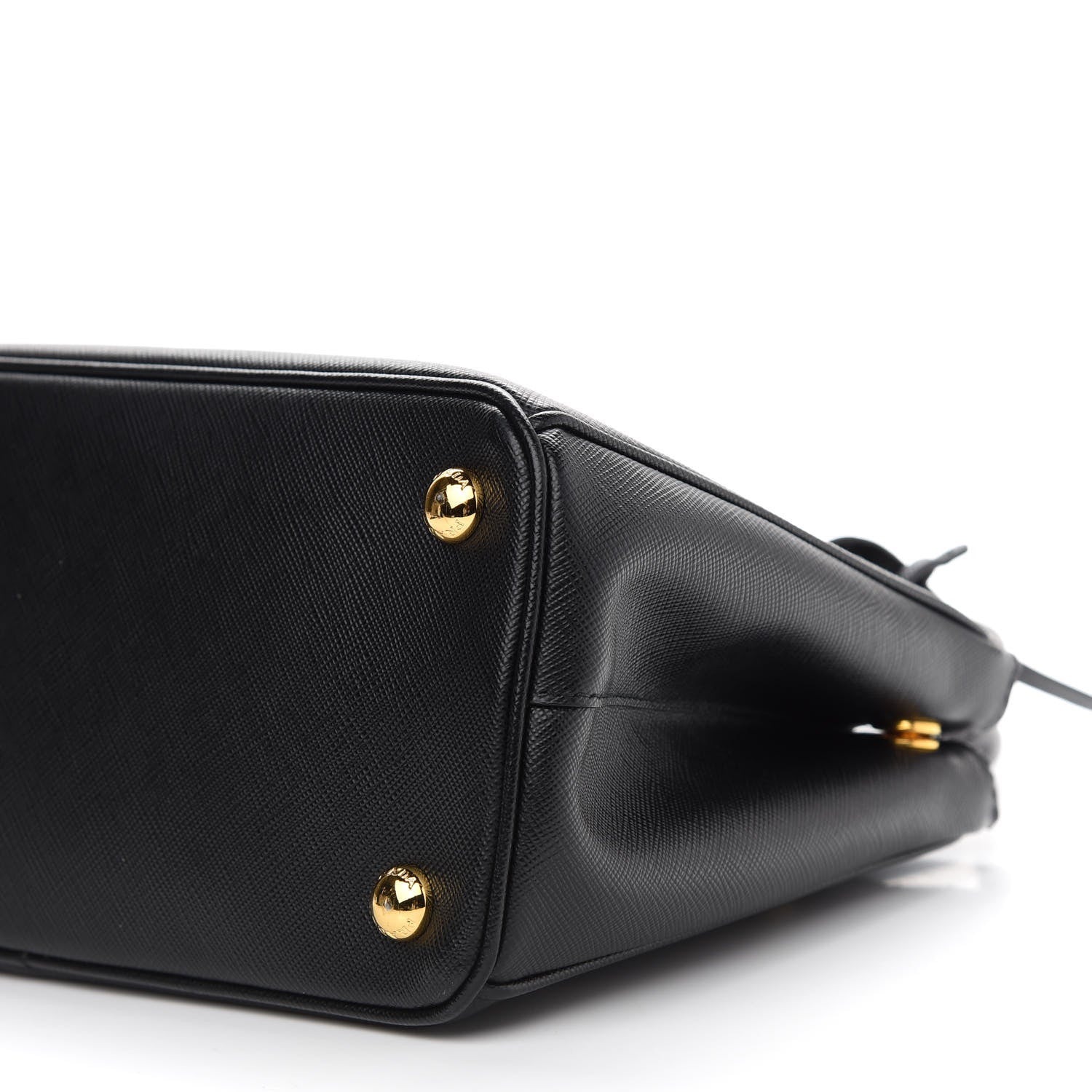 Prada Saffiano Small Galleria Double Zip Tote Black 8 of 8