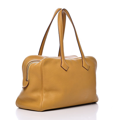 Hermes Taurillon Clemence Victoria II 35 Curry 3 of 12