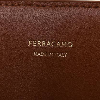 Salvatore Ferragamo Suede Corduroy Medium Hug Bag Natural Nude 6 of 12