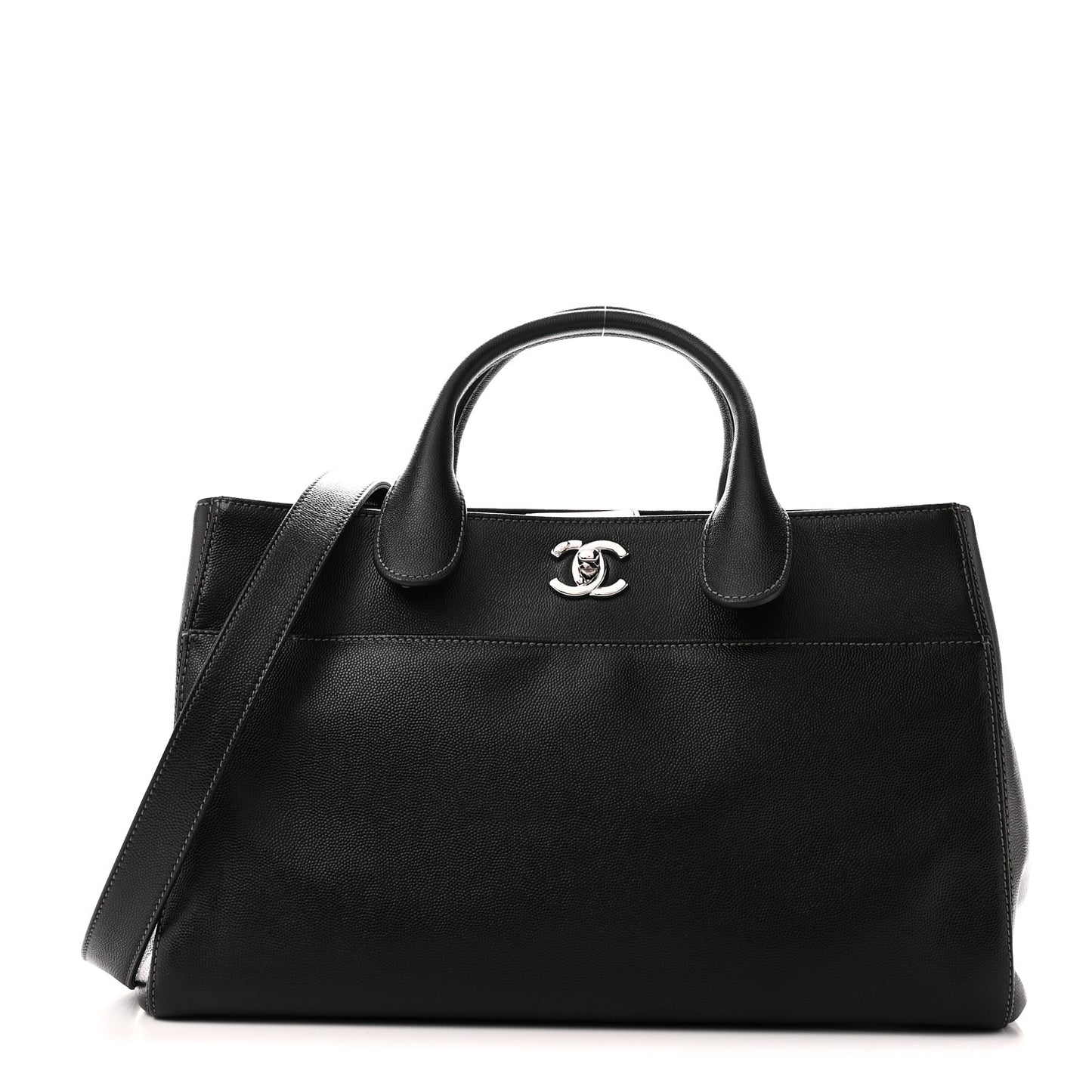 Caviar Cerf Executive Shopper Tote Black