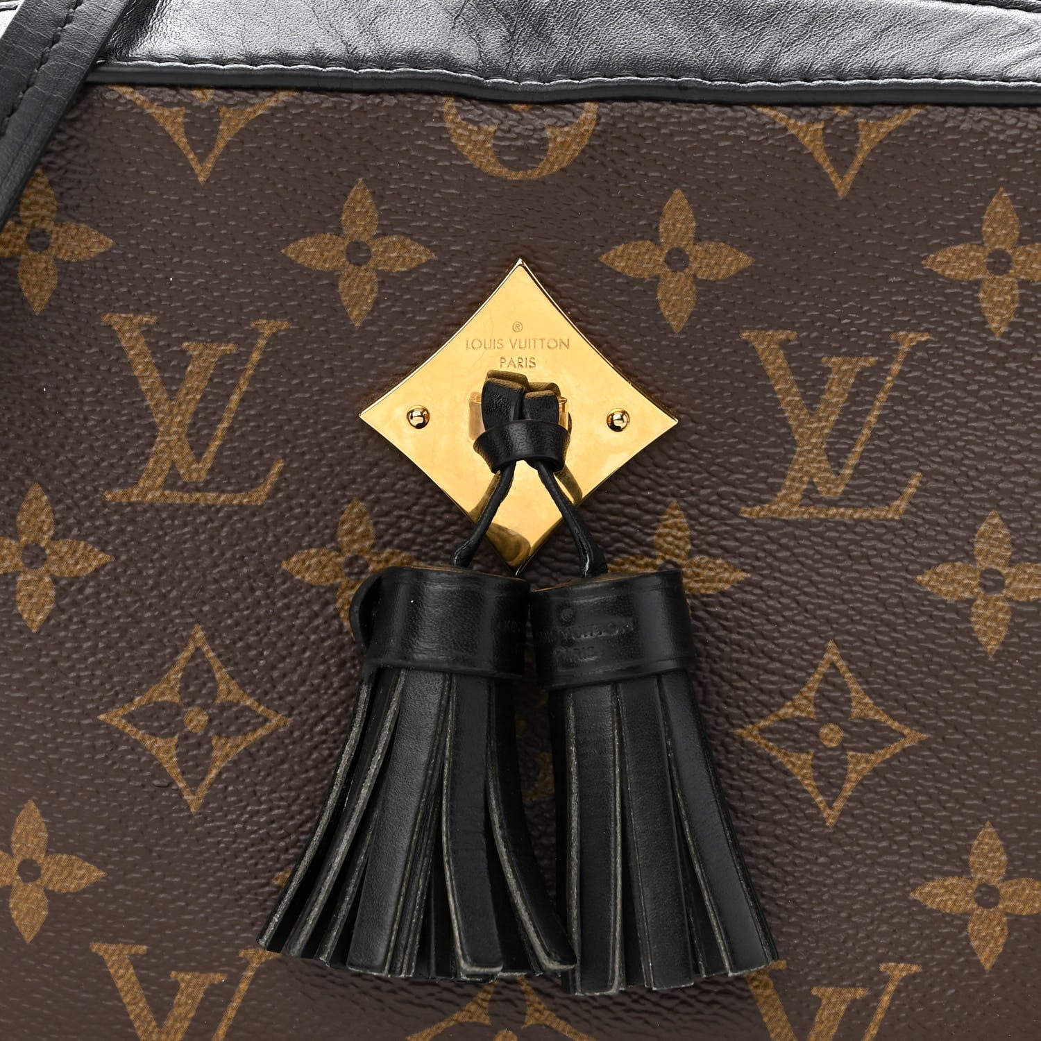 Louis Vuitton Monogram Saintonge Black 8 of 12