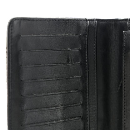 Chanel Lambskin Perforated Yen Wallet Black 12 of 14