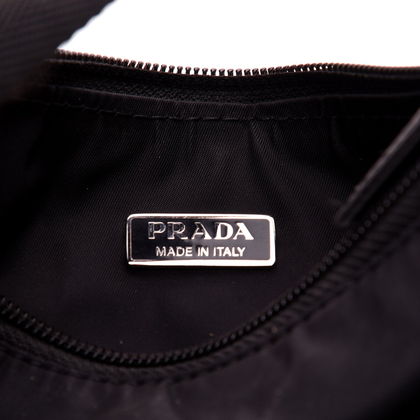 Tessuto Nylon Sport Shoulder Bag Black
