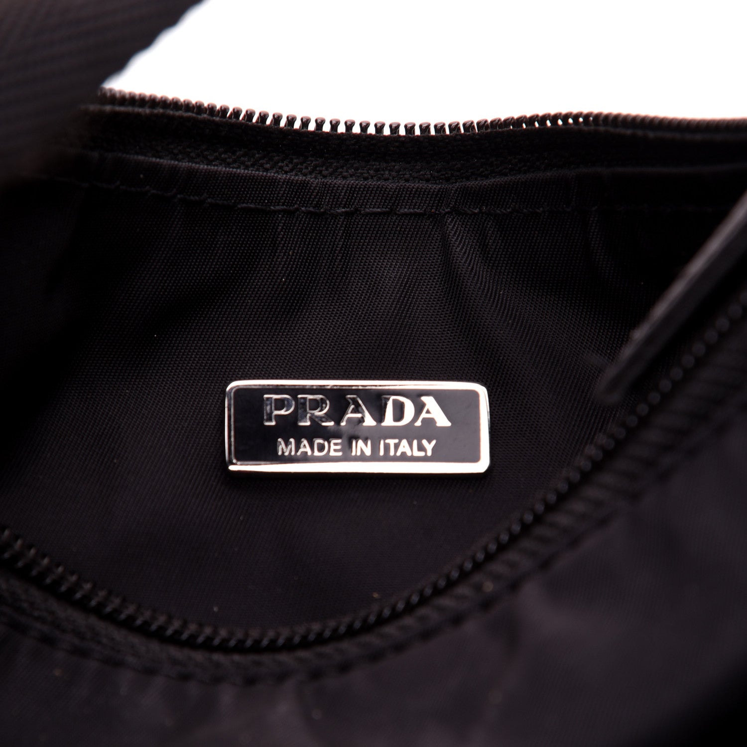 Prada Tessuto Nylon Sport Shoulder Bag Black 8 of 13