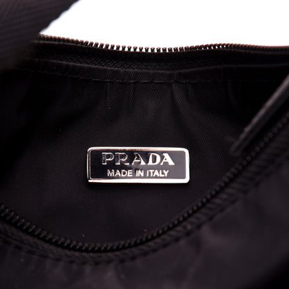 Prada Tessuto Nylon Sport Shoulder Bag Black 8 of 13