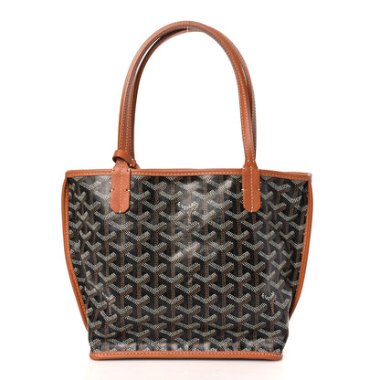 Goyard Goyardine Reversible Mini Anjou Black Gold 3 of 14
