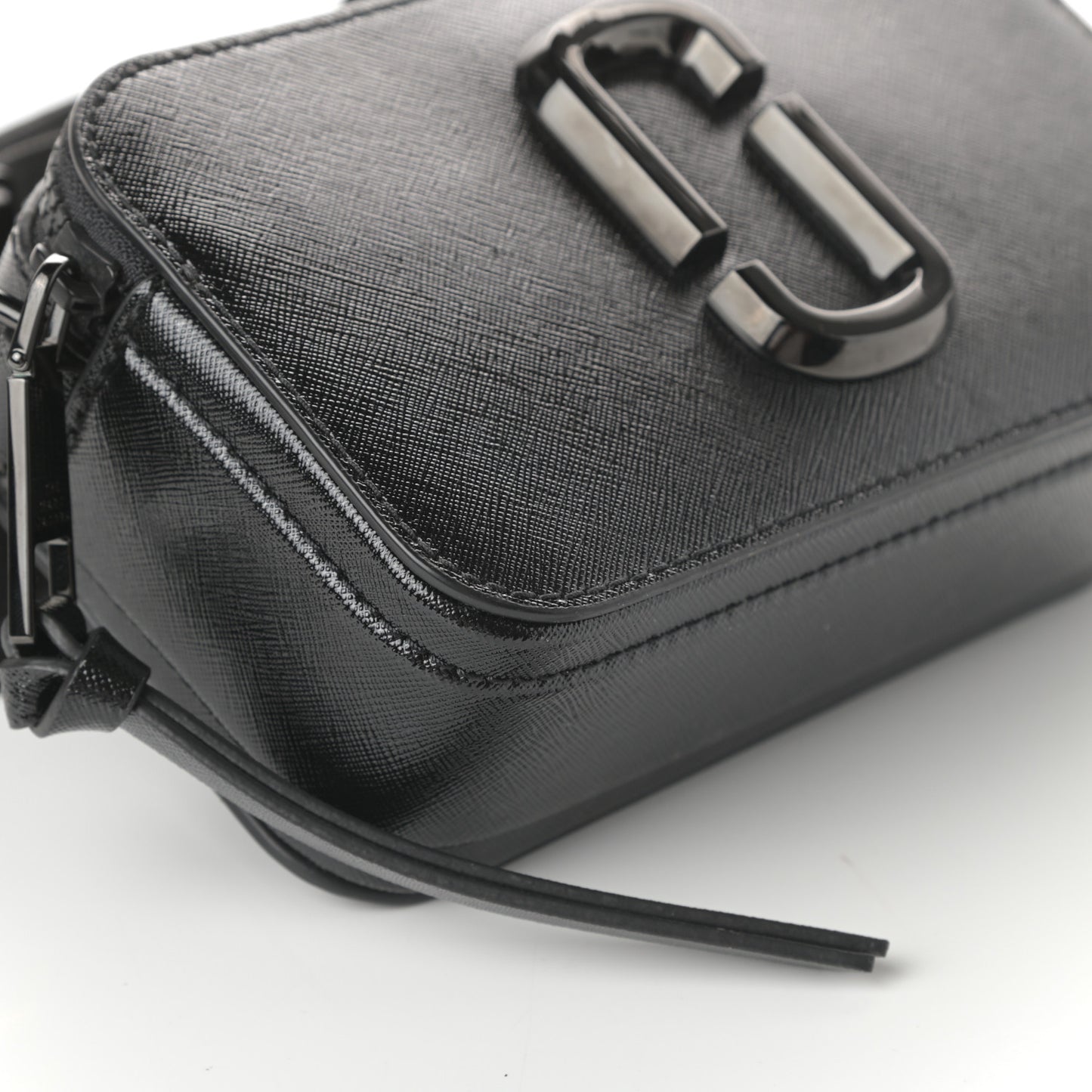 Saffiano Snapshot Camera Bag Black