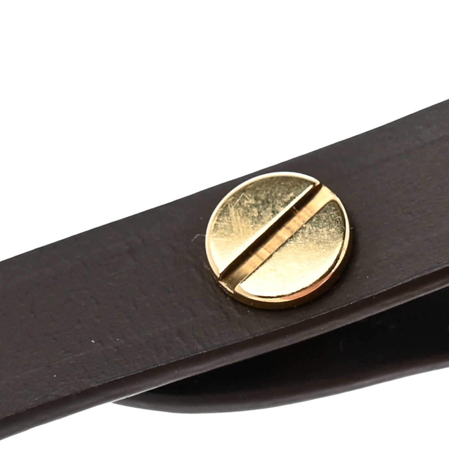 Calfskin Luggage Tag Ebene