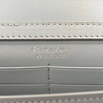Givenchy Calfskin 4G Wallet on Chain Cloud Grey 6 of 8