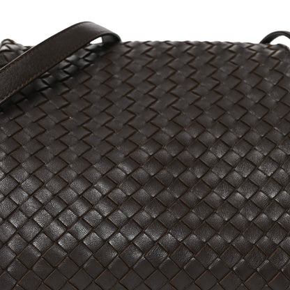 Bottega Veneta Nappa Intrecciato Messenger Bag Ebano 9 of 12