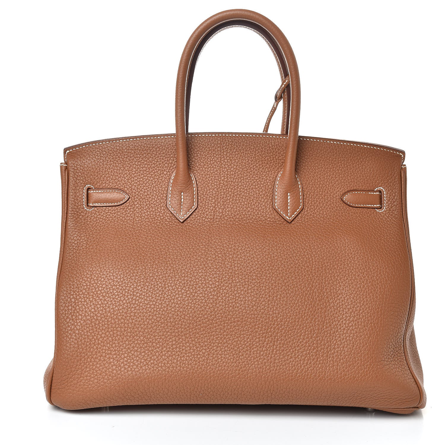 Hermes Taurillon Clemence Birkin 35 Gold 4 of 34