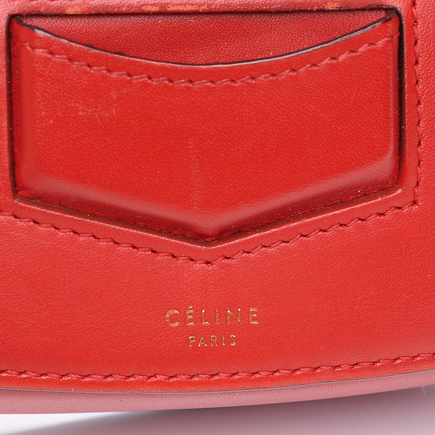 Supersoft Calfskin Small Trotteur Ruby