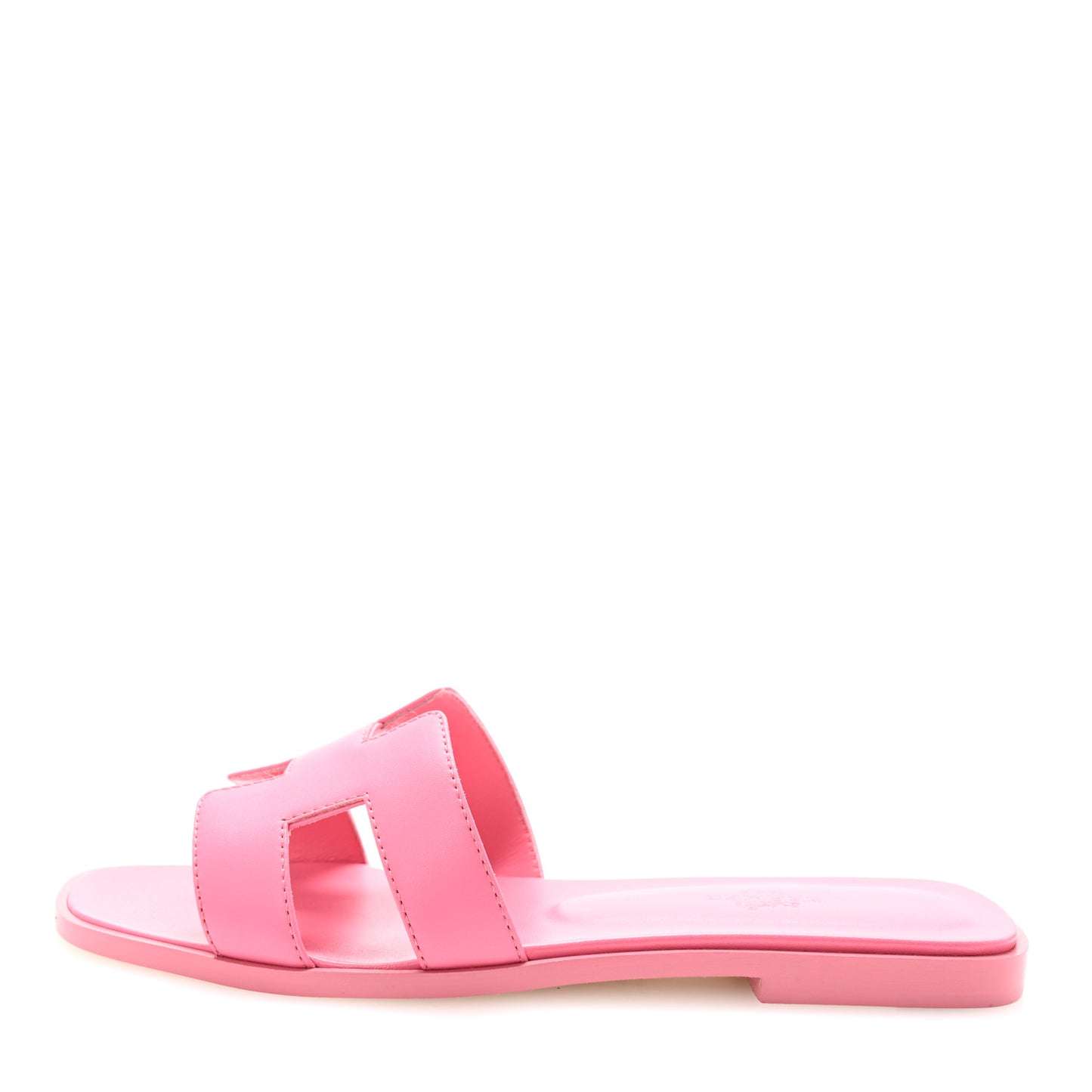 Box Calfskin Oran Sandals 37.5 Rose Petale