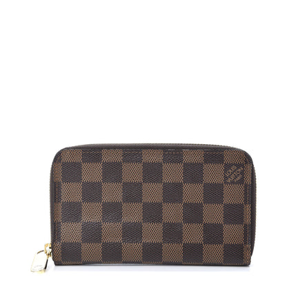 Louis Vuitton Damier Ebene Zippy Compact Wallet 1 of 7