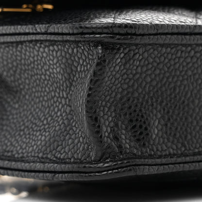 Chanel Caviar Quilted Wallet on Chain WOC Black 10 of 12