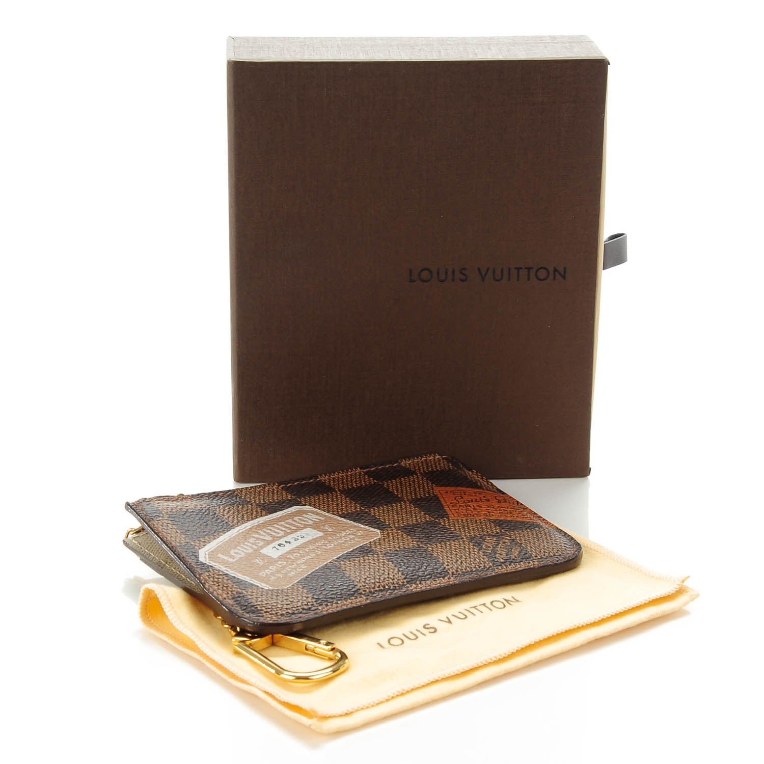 Louis Vuitton Damier Ebene Complice Trunks and Bags Key Pouch 4 of 7