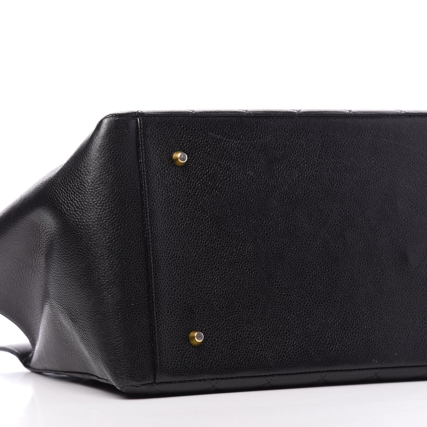 Caviar Quilted Timeless CC Tote Black