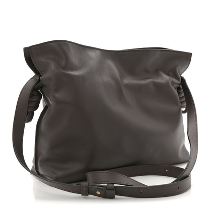 Loewe Nappa Medium Flamenco Knot Bag Chocolate 3 of 11
