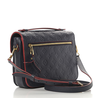 Louis Vuitton Empreinte Pochette Metis Marine Rouge 3 of 15