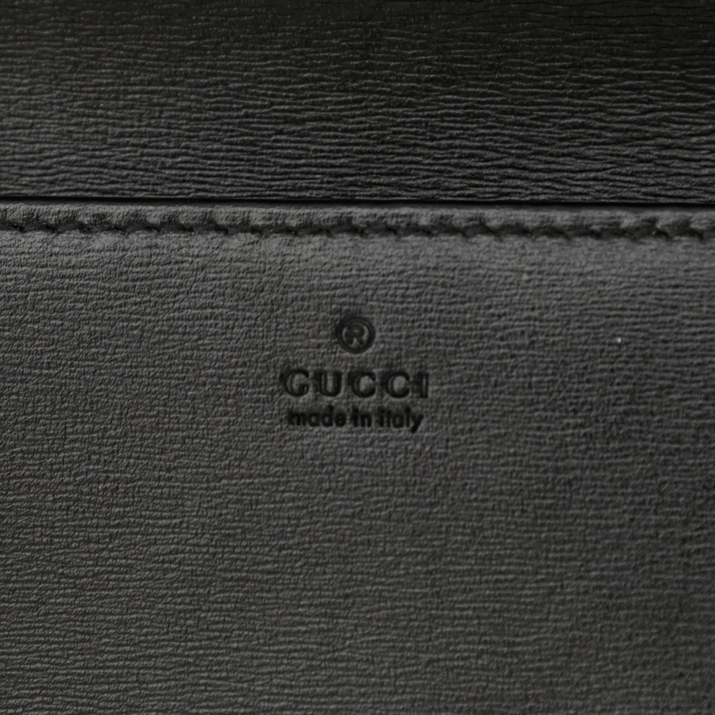 Boarded Plutone Calfskin Horsebit 1955 Wallet On Chain Black