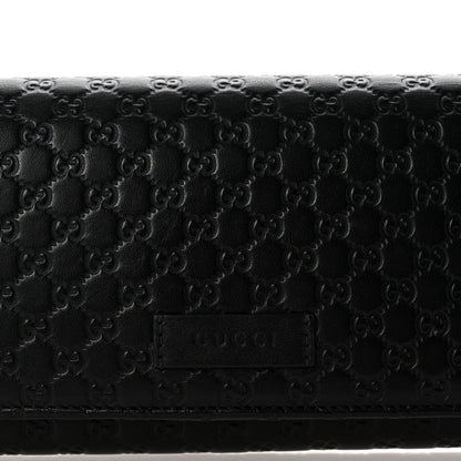 Gucci Soft Microguccissima Continental Wallet Black 8 of 11